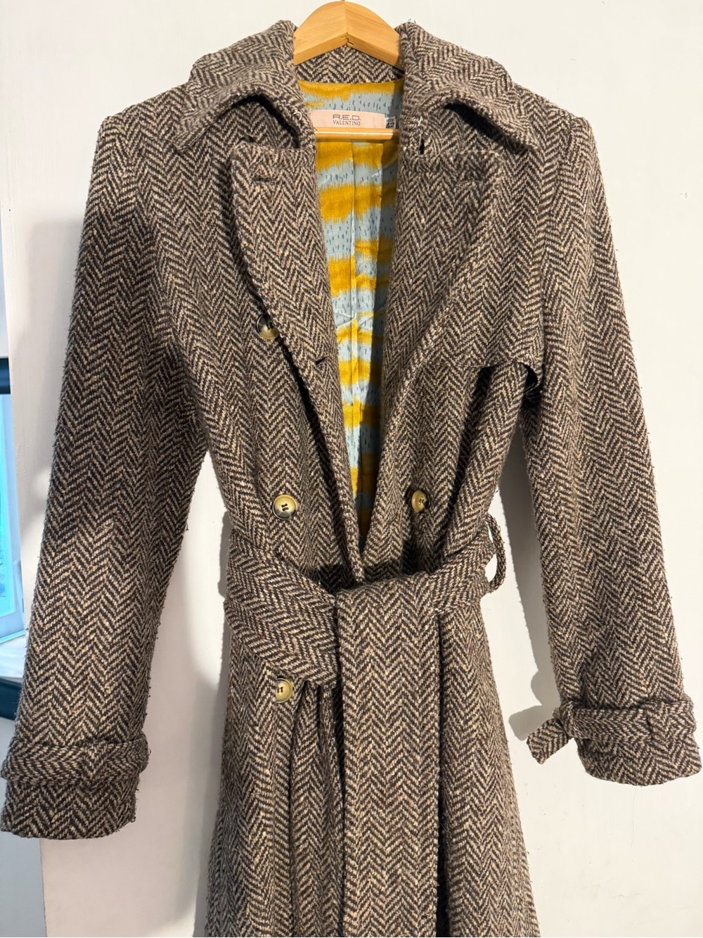 R.E.D. VALENTINO Made in Italy Wool blend coat SIZE 42